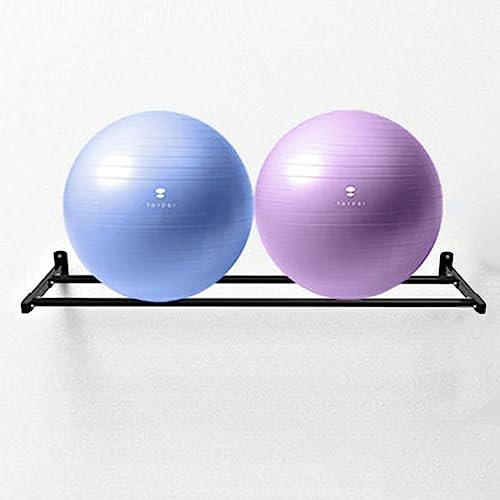 Gymnastikball-Wandhalterung für große Yoga-Bälle, Aufbewahrungsregal für Therapie, Stabilität, Balance- und Medizinbälle, Halterung für Sportgeräte, platzsparender Ständer