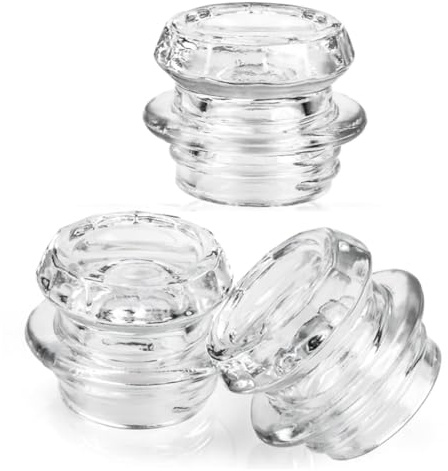 Eieenotee Coffee Percolator Glass Top Replacement-Glass Percolator Top for, Percolators and More 3Pack