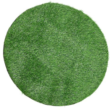 Homoyoyo Tappeto Artificiale Esterno 25 CM Spessore Prato Sintetico Verde Finta per Cani Tappetino Addestramento Animali e Decorazione Giardino Balcone