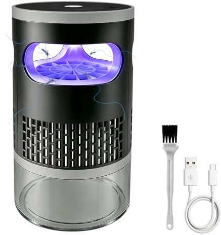 Lámpara Antimosquitos, Mata Mosquitos, Anti Mosquitos Control de Plagas, Interior Exterior lampara Antimosquitos para Dormitorio, Cocina, Salón, Jardín y Camping