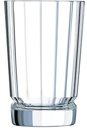 Cristal d'Arques 7501614 Boite de 6 Gobelets hauts 36 cl MACASSAR - CRISTAL D'ARQUES, Cristallin, Transparent, 27,9 x 18,8 x 13,8 cm