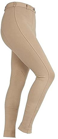 Shires Wessex - Pantaloni da equitazione in beige, per cameriere/bambini 5/6 anni, beige