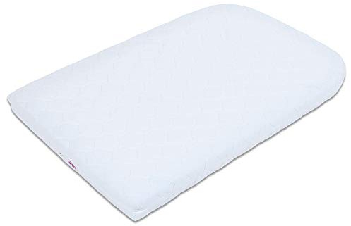 babybay Beistellbett Matratze Medicott extraluftig passend für Modell Kinderbett-Umbausatz Original, Schaumstoff, Matratze, 81 x 42 cm, 132 x 81 x 10 cm (1er Pack), Mittel, Weiß
