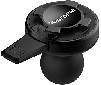 Rokform 1” Ball Adapter Motorcycle Phone Mount, RokLock Twist Lock (Black)