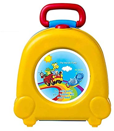 Praktische Bequeme Kindertoilette, Reise-WC, tragbarer Ty, Auto-Urinal, 3-in-1-Doppelschublade für Kinder im Alter von 1-6 Autotoilette, Babytoilette, bequem, außerhalb der Toilette, Ty, Unisex TDF