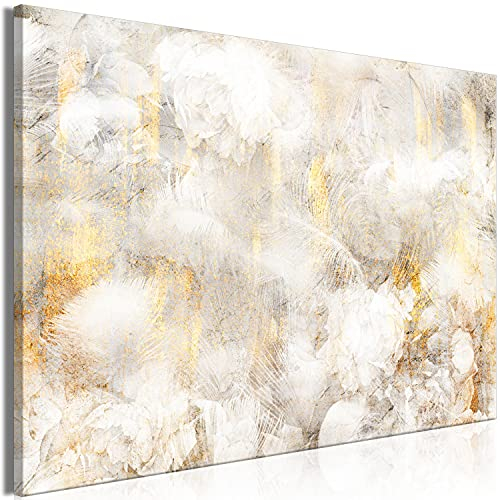 murando - Akustikbild Abstrakt Blumen 120x80 cm 1 tlg Bilder Akustikschaum Schallschutz Kunst Akustikpaneele Wandpaneele Schalldämmung Wandbild Schallabsorber wie gemalt Botanik a-A-0774-b-a