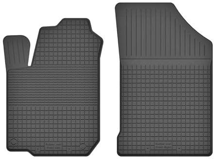 Gummimatten Automatten Gummifussmatten Gummi Fußmatten für Citroen Berlingo I Bj. 1999-2010 VORNE Fahrer-und Beifahrermatte U_C
