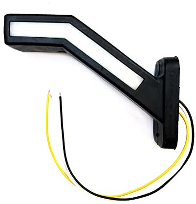 MelTruck® LED Umrissleuchte Positionsleuchte mit Blinkleuchte 12V 24V LKW Anhänger E20 Rechts