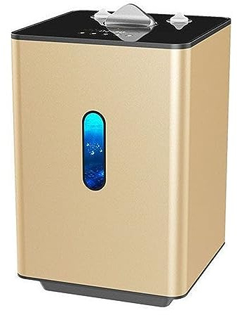 GERAZAHO Máquina de inhalación de Agua con hidrógeno, inhalador de hidrógeno H2 de Alta pureza al 99,99%, generador de Agua Rica en hidrógeno,150ml/min de ionizador SPE/PEM