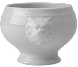 Holst Porzellan LK 030 SO - Terrina in porcellana con testa di leone, 0,35 l, 14 x 9,5 x 8,5 cm, 6 pezzi