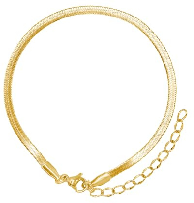 Heideman Armband Luor Herren Edelstahl poliert | Minimalistisches Accessoire zum Alltag, nickelfrei und langlebig, tolle Geschenkidee für Partner oder Papa