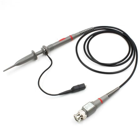 Digitales Oszilloskop 1PCS P6 100 Oszilloskop Sonde DC-100MHz Scope Clip Sonde 100MHz Mit LCD-Bildschirm