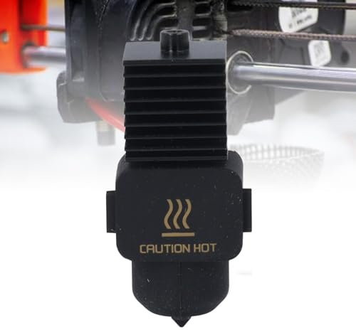 Hyuduo 3D-Drucker Hot-End-Kit, Gehärtete Stahldüse 0,4mm, Vernickelter Messing-Heizblock, Kompatibel mit PLA, ABS, PETG, TPU, für A1 Mini A1 3D-Drucker