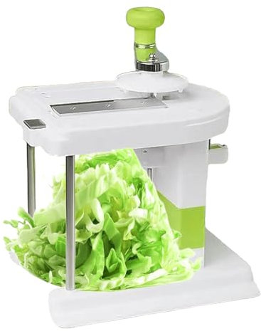 Household Rotary Cabbage Shredder,Cabbage Cutter - Sauerkraut Cutter - Manual Grater for Coleslaw, Vegetable Cutter for Home, Cafe, Restaurant