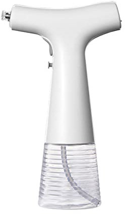 TARSHYRY Pulverizador de Aceite Automático de 240 Ml con Control Ajustable con un Botón, Fácil de Rellenar, Botella Transparente para Cocinar Barbacoa, Ensalada, Hornear, Asar, Asar,