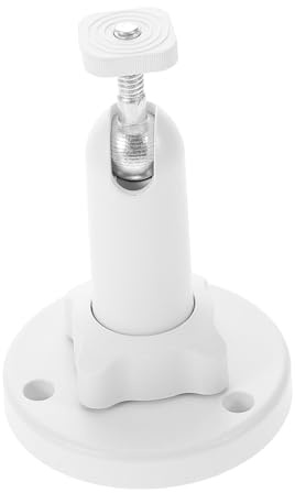 Solar Panel Brackets Adjustable Abs Security Camera Part White | Outdoor Use, Flexible Installation, Ceiling Mounted, Wall Bracket Mount, Robust Support