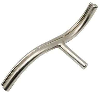 Riposo per tornio, strumento per tornio per la lavorazione del legno, 30,5 cm per la lavorazione del legno fai da te in acciaio per tornitura del legno grande S curvo porta attrezzi cavo lunghezza