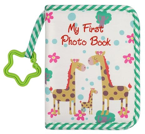 Livre Photo En Tissu Pour Bébé | Album Souvenir Doux Pour Nourrisson - Livre De Mémoire En Tissu Pour Stockage Photos Parents Fille Garçon Famille