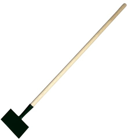 pokm toolsmarket - Eisscharre mit Stiel Eisstoßer Betonstößer, Breite: 160mm Stahlblatt, Eiskratzer 110cm Bodenschaber Betonstoesser Eisstößer EU-Qualität