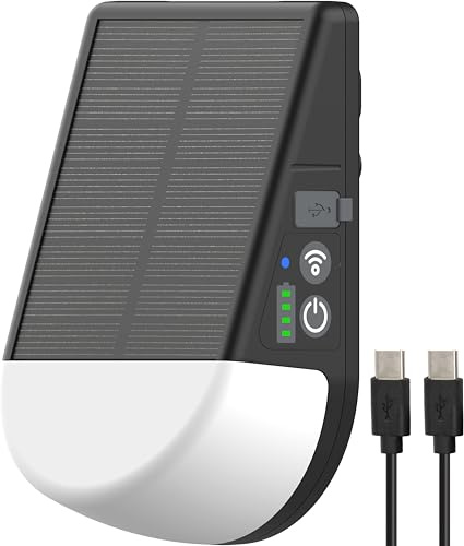 Brennenstuhl Akku Solar LED Outdoor Lampe KL 300 AS (250lm, Wandleuchte mit Bewegungsmelder, IP54, 3 Leuchtstufen, max. 20h Leuchtdauer, Adapter für Kederschiene an z.B. einem Wohnwagen)