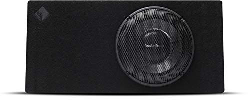 Rockford Fosgate T1S-1X12-30cm SLIM Gehäuse-Subwoofer 600/1200 Watts RMS/MAX, 1 Ohm