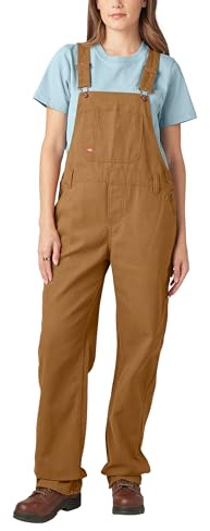 Dickies Women's Relaxed Fit Bib Overalls Bib Overall