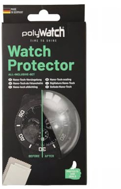 PolyWatch Watch Protector | Nano-Tech-Versiegelung | Glas Schutz | Uhrenglas