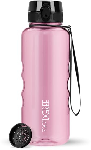 720°DGREE Trinkflasche „uberBottle“ Sieb – 6 Größen, über 40 Farben wählbar
