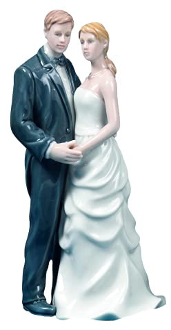 PABEN Statua Coppia Sposi 15 cm in Porcellana Nàvel