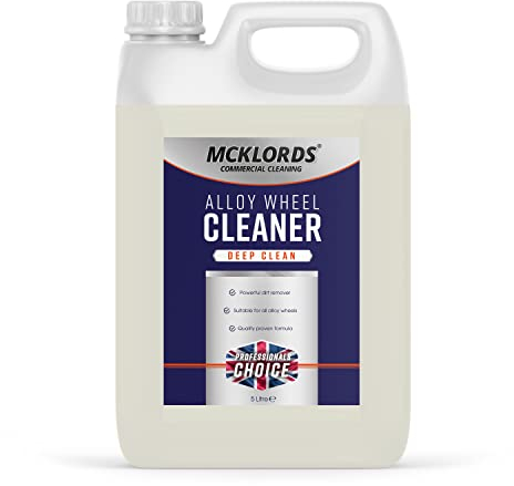 McKLords Commercial Alloy Wheel Cleaner, 5 Litre