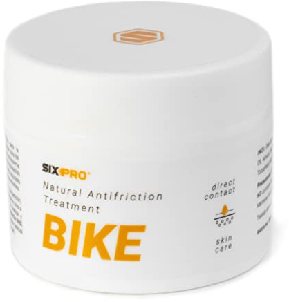 SIXPRO BIKE 100ml | Crema Antifricción y Reparadora para Ciclismo | Previene Rozaduras en Zonas Íntimas | Lubricación y Protección para Salidas Largas | Alternativa Natural a la Vaselina