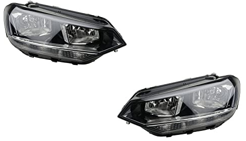 Johns, Scheinwerfer Halogen HSW passend für VW Touran 5T 05/15- H7 H7 Satz Links Rechts