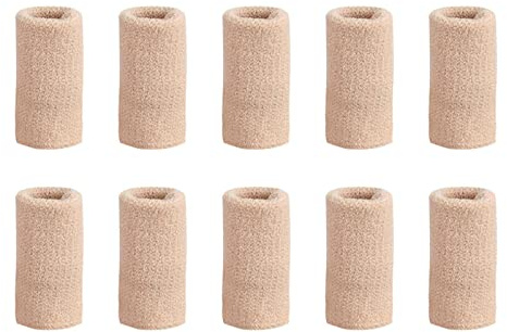 Dous Fingerkompressionsmanschette | Bequeme Kompressionsärmel für die Finger | Fingerschutz unterstützt den Fingerschutz im Freien, Basketball, Volleyball, Fingerschutz für den Sport