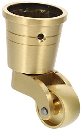 Messing Universalrolle Möbelrolle für Möbel, 360 Grad Drehbar
