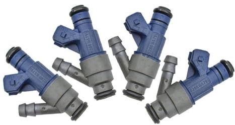 Einspritzdüse Für 1999-2001 Für Golf 2,0 L-L4/1998-2001 Für Käfer/1998-2005 Für BORA 4 Stücke Kraftstoff Injektor Düse 0280155791/ 06A906031C/ 852-18104 Einspritzventil