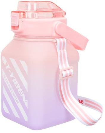 COLLBATH Gobelet Deau Sport Dégradé Tendance Distributeur De 64 Oz Bouteille Deau Facile À Transporter