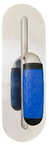 LfrXtra Household Products，Bordes Redondeados Acero Inoxidable Herramienta Llana para enlucido Liso Ideal para albañiles Profesionales y entusias