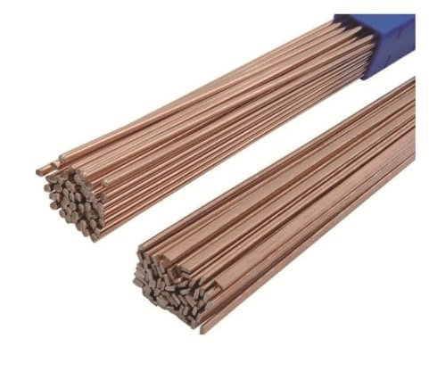 10 Stück Schweißstäbe Silizium-Bronze TIG-Schweißdraht/-stäbe, Mit 2% Silizium, Zum Schweißen(3mm x 250mm 10pcs)