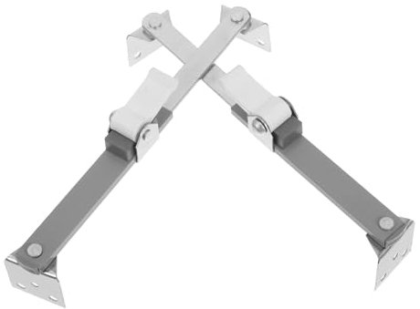 POPETPOP 2Pcs Adjustable Tv Wall Mount Bracket Tilt Device for Flat Screen Tvs Safety Racks Tv Stands Simple Installation Modern Design Prevents Tv Tipping Accidents