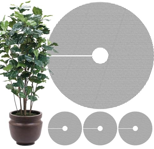 Pot Covers for Plants | Plant Protector From Cats | Cuttable Mesh Barrier Screens Protection for Garden Bonsai Outdoor Indoor