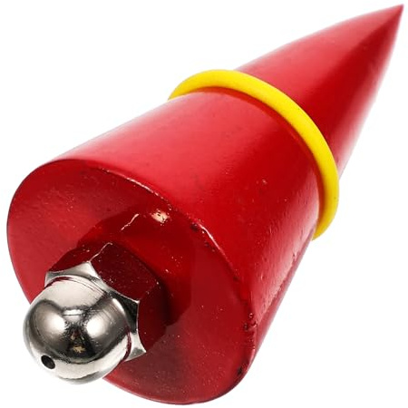 ANDRESLAD Plomada de Albañil con Cuerda Herramienta Vertical de Medición para Construcción y Carpintería Plomada de Precisión para Nivelación y Detección Vertical Color