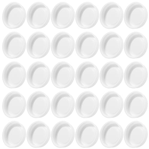 ABOOFAN 100 Bouchons Ronds en Plastique pour Tubes d'Expédition Diamètre 45 MM Lot de 100 Pièces Embouts Étanches pour Tubes de Peinture et Affiches Accessoires Pratiques pour
