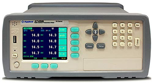 AT4516 16-Kanal-Digitalthermometer Hochtemperatur-Datenlogger-Temperaturdiagramm-Rekorder Für Laborzwecke