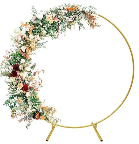 Support rond pour arche de ballons | Base de toile de fond circulaire, arche de mariage | pour fête de mariage, cérémonie, jardin, événement, décoration