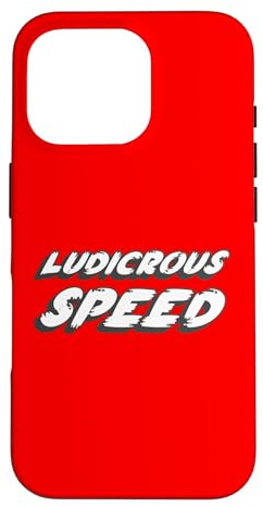 Ludicrous Speed | Space Comedy Movie Quote Case for iPhone 16 Pro