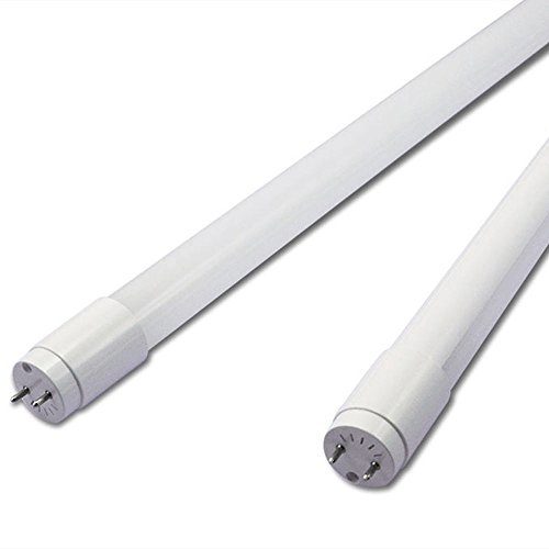 Long Life Lamp Company Opaque T8 LED Tube Lights G13 Fluorescent Replacements Energy Saver 2ft/3ft 6400k (2 feet)