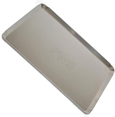PWS worldwide export Vassoio Rettangolare Acciaio Inox CM 30 X 21 X 1 Gastronomia Pasticceria Buffet Esposizione VETRINA VASSOI Professionali