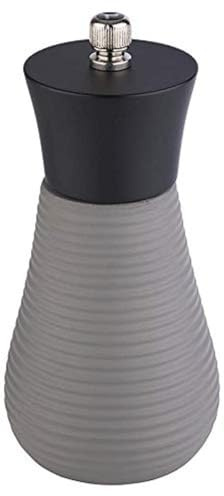 APS Pfeffermühle „Element“ – Premium Pfefferspender mit einem Mahlwerk aus Carbonstahl und Holzdeckel – Der Mahlgrad ist stufenlos einstellbar 7,5 x 15,5cm