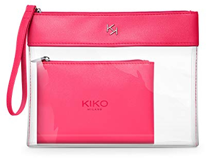 KIKO Milano Transparent Beauty Case 002 | Beauty Case Trasparente Con Pochette Interna