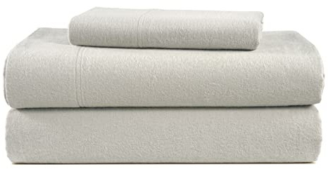 Lane Linen 100% Cotton Twin XL Flannel Sheet Sets - Brushed for Extra Softness - Breathable, Deep Pocket, Warm & Cozy Twin Bed Sheets